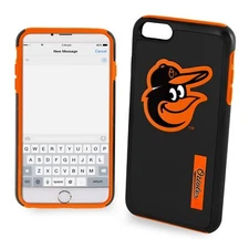 FOCO MLB Baltimore Orioles Dual Hybrid Case for iPhone 6 + & 6S + (5.5")
