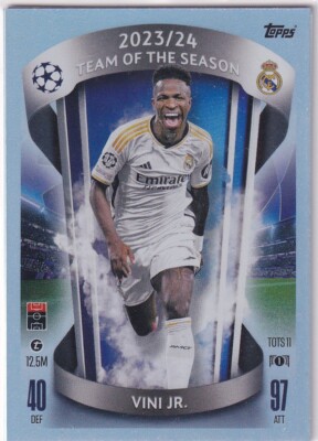 Topps Match Attax Champions League 24/25 Nr. TOTS 11 Vinicius Junior Jr. Team
