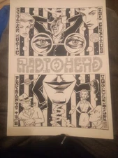 RADIOHEAD 1998 Centrum, Worcester Concert Window A4 Repro