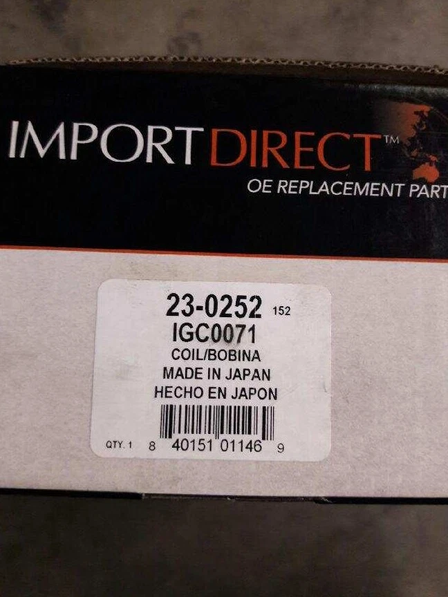 Ignition Coil Standard UF407T fit 01-03 Mazda Protege 2.0L-L4 - Image 3 of 4