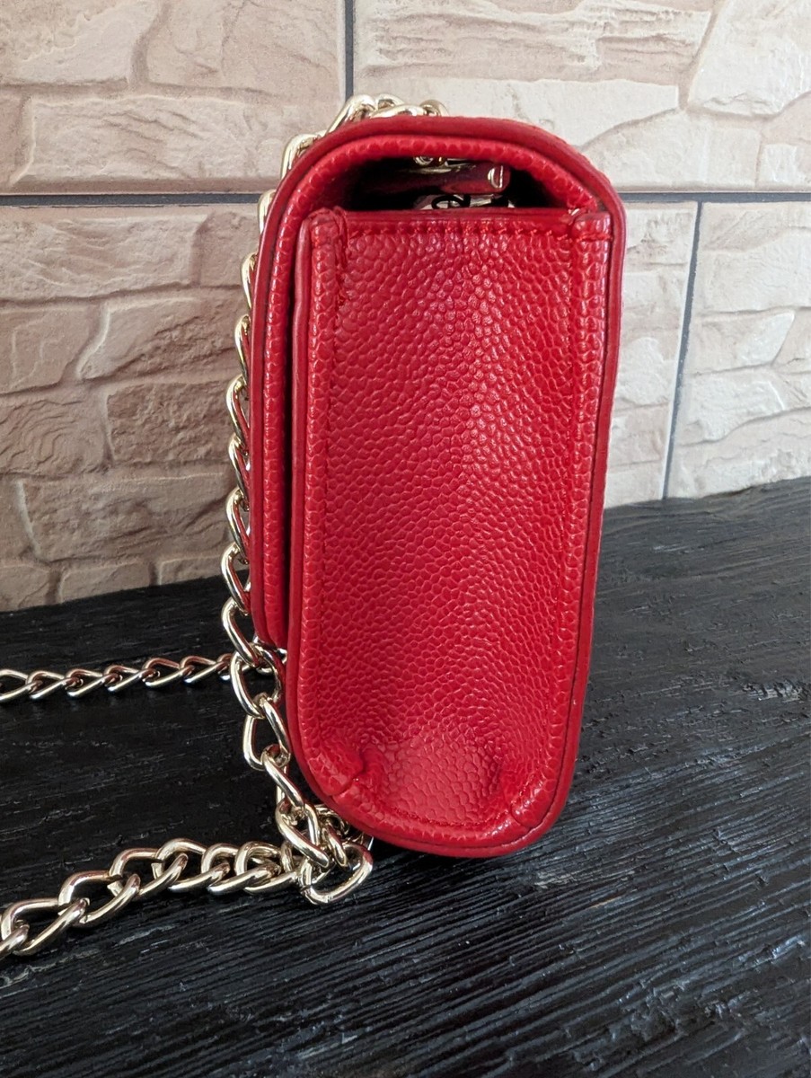 Valentino Divina small Red Shoulder Bag with chain strap | eBay