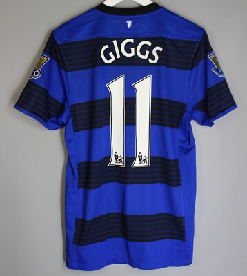 MANCHESTER UNITED 2011/2012 AWAY FOOTBALL JERSEY SHIRT NIKE SIZE S