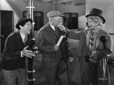 Chico Harpo Marx pull an old man's beard Marx Brothers film '- 1931 Old Photo