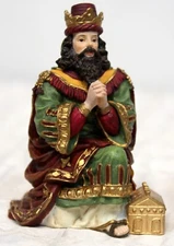 The San Francisco Music Box Co Wiseman Figurine Divinity Nativity Michael Adams