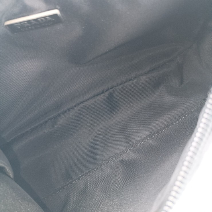 PRADA Handbag TESSUTO SPORT MV515 Black Nylon Ladies Mini Bag