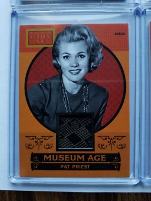 Pat Priest The Munsters 2014 Panini Golden Age Museum Memorabilia card