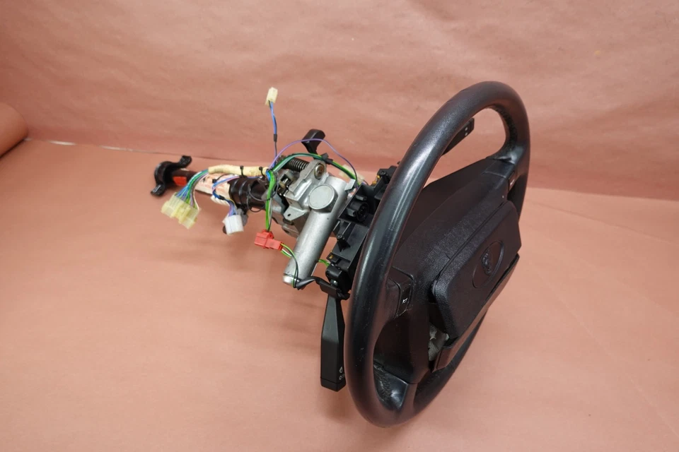 Conjunto de columna de dirección superior Jaguar XJS HE V12 1981-1991 con volante Foto 3 de 4