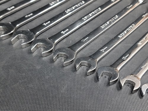 Armstrong Tools 15 pc 12 point Metric Combo Wrench Set 7-19mm & 21-22mm GMTK 52 - Picture 4 of 19