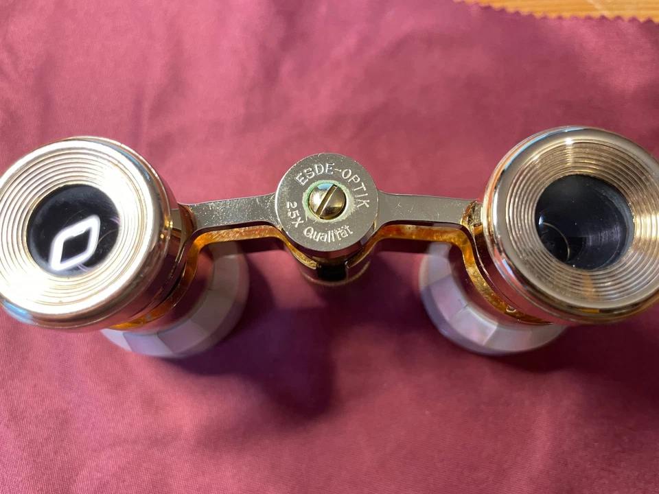 Opernglas / Theaterglas von ESDE Optik 2.5 mit Perlmutt - Bild 4 von 4