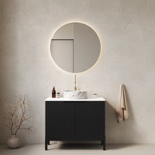 TURIO 30" Bathroom Vanity with Sink, Freestanding Bathroom Storage Cabinet wit