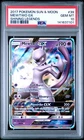 2017 POKEMON SUN & MOON SHINING LEGENDS #39 MEWTWO GX PSA 10