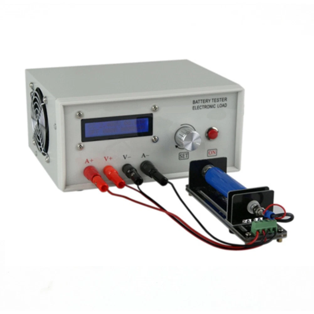 10A 4-Wire Battery Tests Stand Stand Cell Holder Current Voltage Meter7093