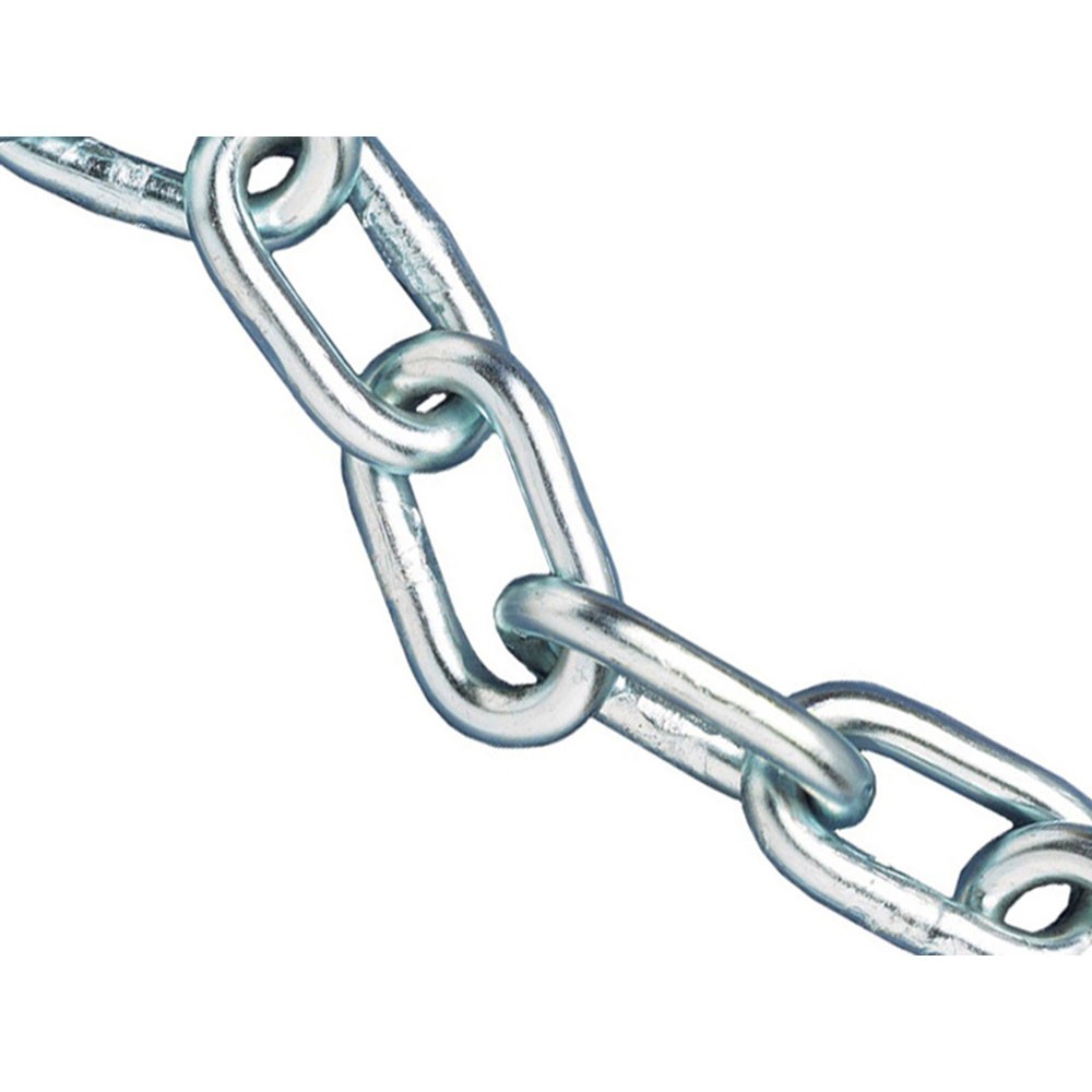 Faithfull Zinc Plated Chain 5mm x 25m Reel - Max. Load 160kg