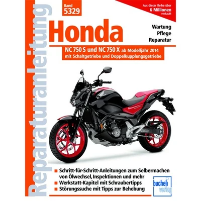 Honda NC 750 S 750 X ab 2014 Reparaturanleitung Werkstatthandbuch Bucheli Verlag - Bild 1 von 4