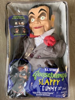 Goosebumps Slappy 30in Ventriloquist Dummy Glow-in-the-Dark Eyes NO BOOKLET