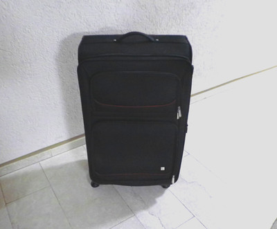 Reisekoffer Eminent 4 Rollen  78 x 47 cm x 32 cm tiefe schwarz mit Griff