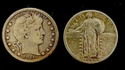 US Silver Quarter Lot- Better Grades -1916 D Barber- 1930 SLQ - 90% -