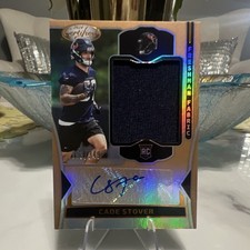 2024 Panini Certified Freshman Fabric Bronze Cade Stover Texans Auto RC #FMS-CS…