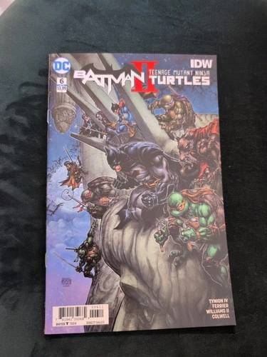 BATMAN TEENAGE MUTANT NINJA TURTLES II #6 FREDDIE WILLIAMS VARIANT 1