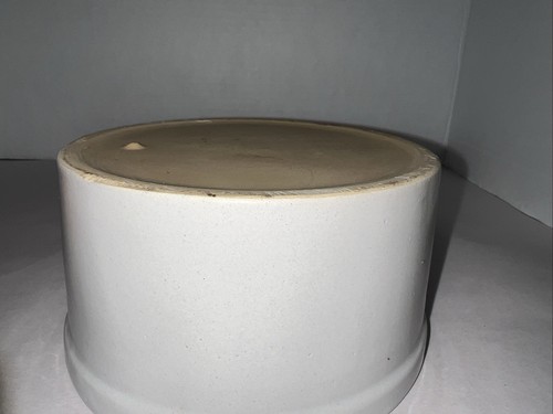 Vintage Le Grue's Creamery DAL 1885 "Il tuo Uomo Burro e Uovo" Crock Blu Grigio - Foto 13 di 13