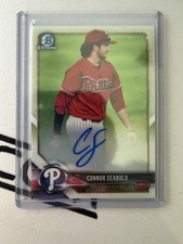 2018 Bowman Chrome Baseball Connor Seabold Auto