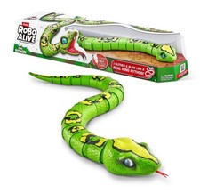 ZURU Robo Alive 31 inch King Python Snake Robotic Toy Pet Figure Robot Snake