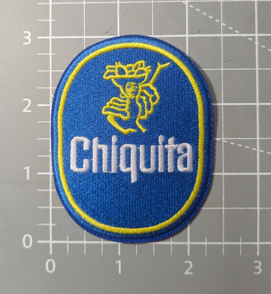 Chiquita Patch Bananas Lady Pop Art Iconic Embroidered Iron On Patch 3x2.25" - Image 2 of 3