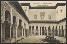 Other Sections. Exposition Of Brussels 1910. Pavilion Of Spain.