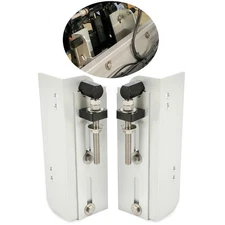 Jack Plate 6" Set Back 4'' Adjustable Outboard Boat Aluminum Replace for JPL4000