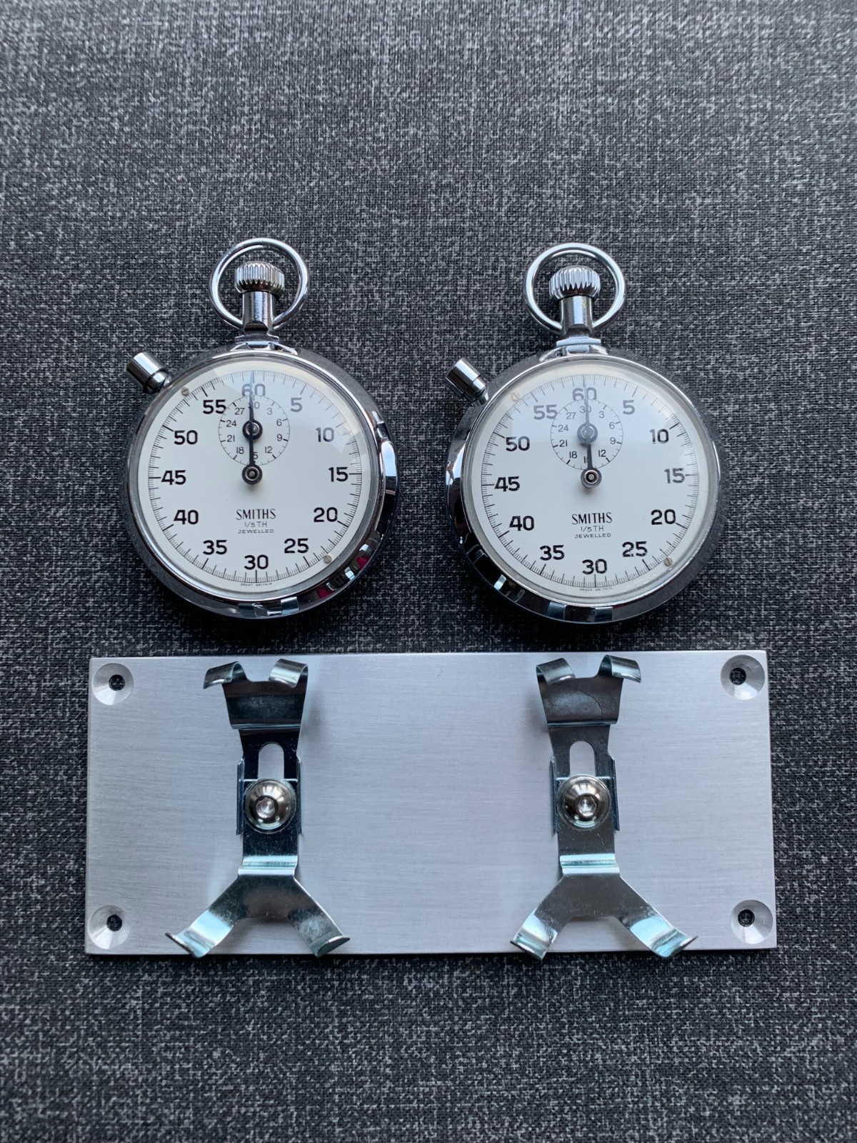 Oversize 57mm Smiths Stopwatch Rally Timer Set Se… - image 6