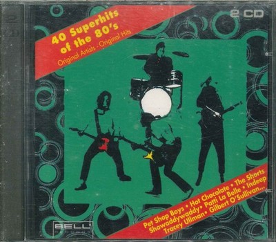 40 SUPERHITS OF THE 80's  2CD-Sampler