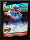🔥 2020 DONRUSS OPTIC VLADIMIR GUERRERO JR. HIGHLIGHTS BLACK PRIZM AUTO /20 🔥