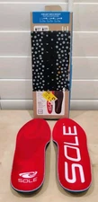 SOLE Active Medium A1 Plantar Fasciitis Arch Support Insoles Size M7 W9