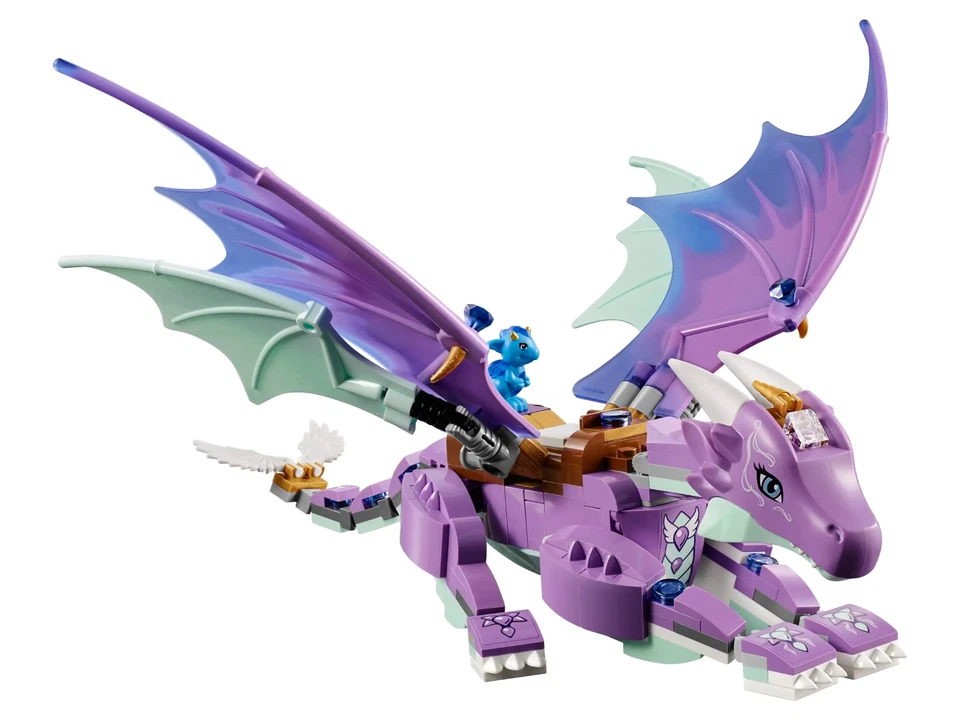 LEGO 41178 Elfos El Santuario del Dragón con Dragón de Viento y Bebé Dragón 2016 RARO NUEVO Foto 4 de 4