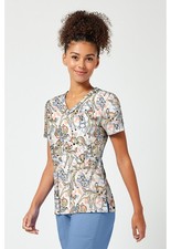 Bambi Cherokee Scrubs Tooniforms Disney V Neck Top TF796 BAOM