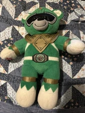 2018 Build A Bear Mighty Morphin Power Ranger 25th Anniversary Green Plush 16"
