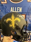 Drew Brees Signed New Orleans Saints Full Size Eclipse Speed Replica Helmet BAS