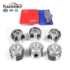 RACEORLY Pistons Rings Set 83mm 30mm For VW Touareg Audi Q7 3.0TDI 12-15 CRC CNR