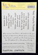 My Mind's Eye ~ SUMMER ~ Tiny Tales Vellum Stickers Quotes Words FREE SHIP