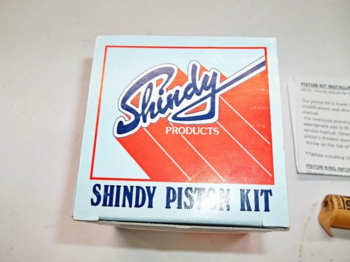 KAWASAKI 85-01 KLF300 NOS SHINDY 0.50 OVER PISTON KIT PK522 95-01 KEF300 KVF jh - Picture 9 of 9