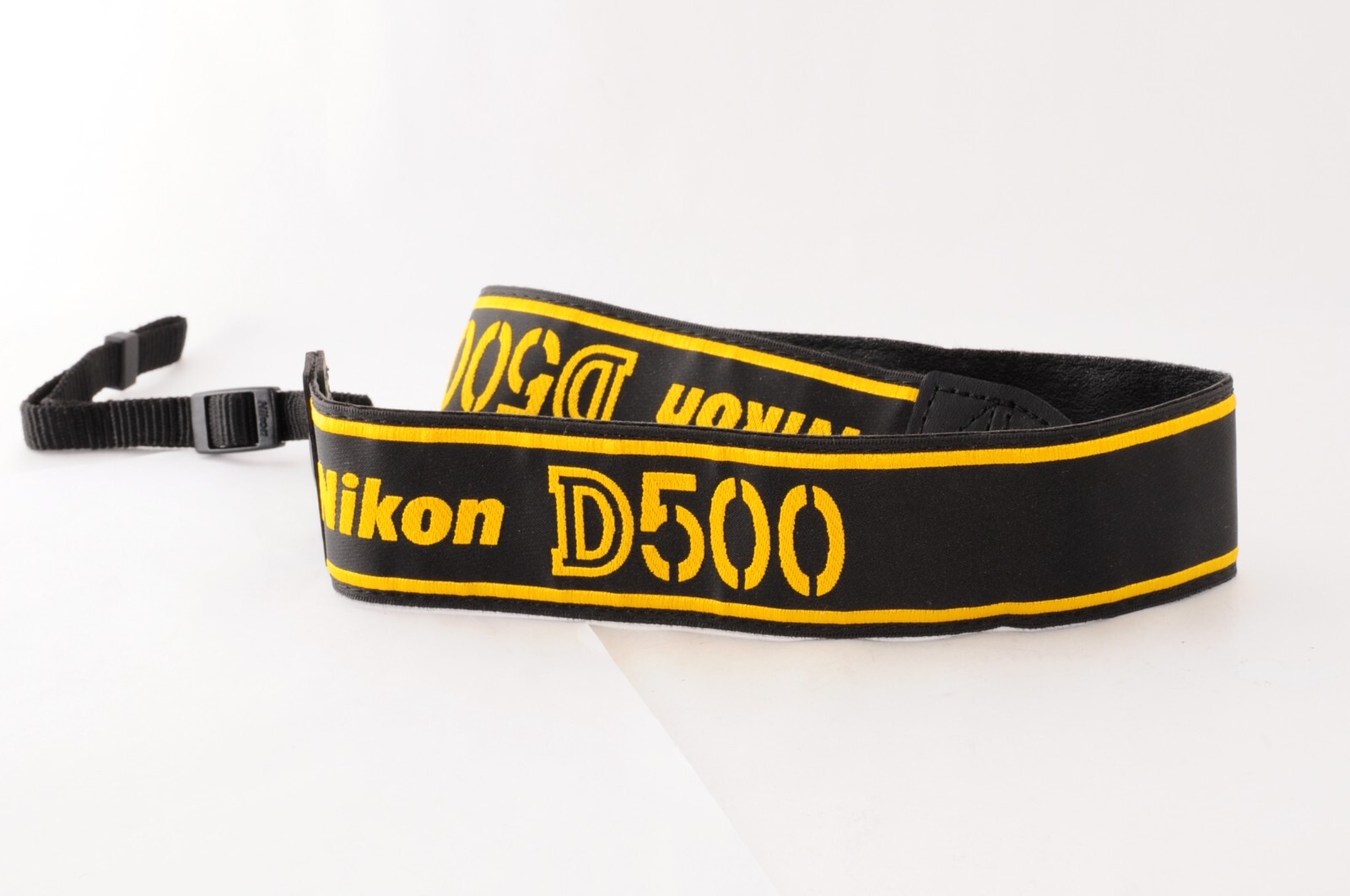 Near MINT NIKON CAMERA NECK STRAP yellow Black Japan