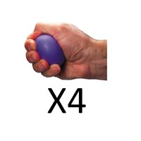 Doc Squeezit Hand Strength Therapy Squeeze Grip Ball-sports Medicine (4-pack) on sale Doc Squeezit Hand Strength Therapy Squeeze Grip Ball-sports Medicine (4-pack) on sale