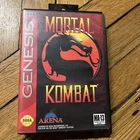 Mortal Kombat (Sega Genesis, 1993) Cartridge In Box NO MANUAL