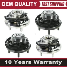 4PCS Front and Rear Wheel Bearing & Hub For 2008-2011 Chrysler Town & Country