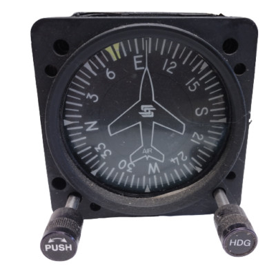 Mid-Continent 200-11 Directional Gyro Indicator, P/N 505-0019, Used