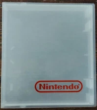 Clear Storage Box Plastic Clamshell Hard Case Nintendo OEM Collector