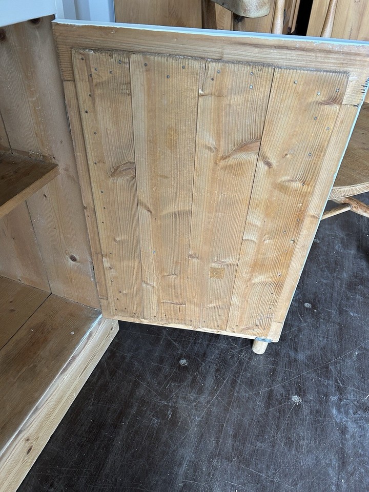Vintage Pine Storage Cupboard eBay