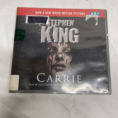 Carrie by Stephen King 7 CD Audiobook Read by  Sissy Spacek