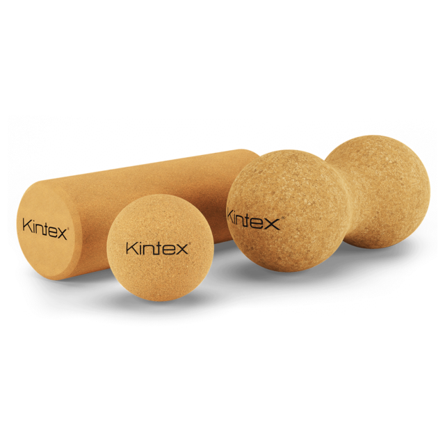 Cork Fascia Sets Fascia Roll Ball Peanut Natural Cork Roll Training Kintex-