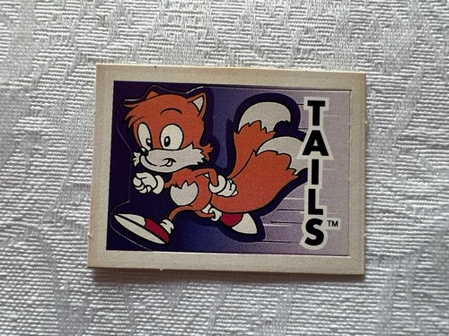 1993 Cracker Jack Prize Lotto di 5 Adesivi e Tatuaggi, Sonic the Hedgehog, RARO - Foto 2 di 11